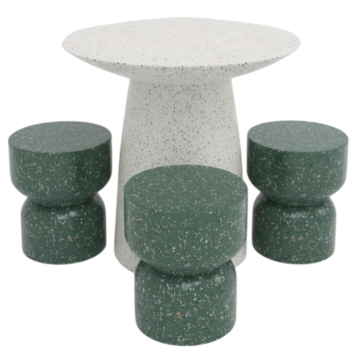 Terrazzo Dining Table Set