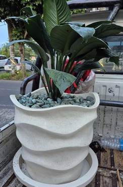 Terrazzo Flower Pot